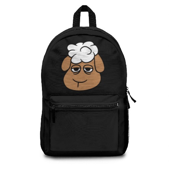 Sheep Tired Bored Empty Look Head Face Unhappy Sad Backpacks