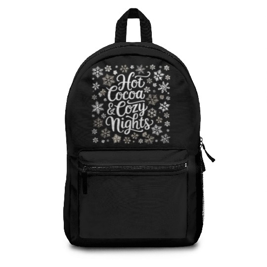 Hot Cocoa & Cozy Nights - Winter Wonderland Backpacks
