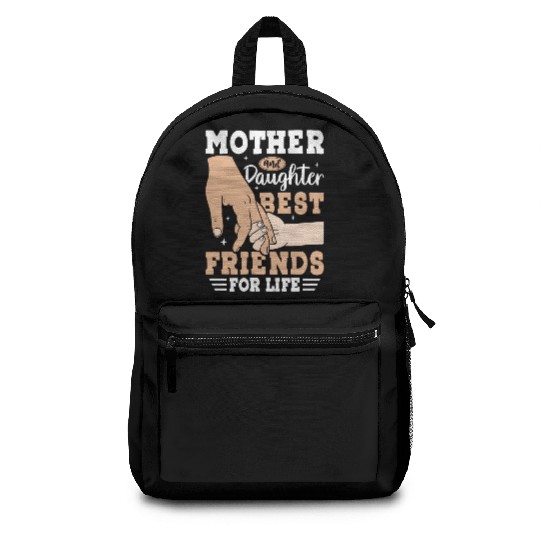Mother and Daughter Best Friends for Life Backpacks
