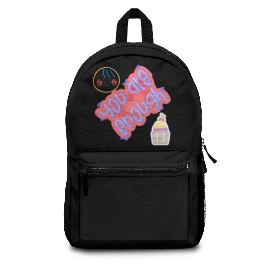 Truly you are enough for me-design by shahishop Backpacks