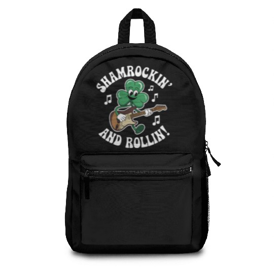 Shamrockin' and Rollin' St. Patrick's Rock & Roll Backpacks