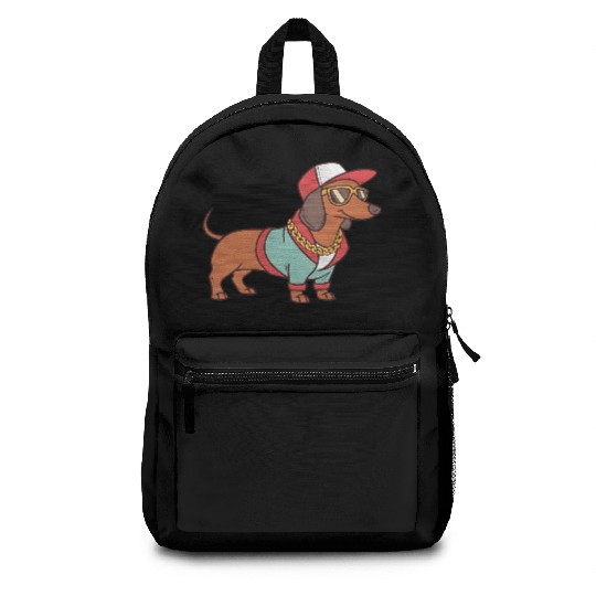 Hip Hop Dachshund Music Dachshund Song Singing Backpacks