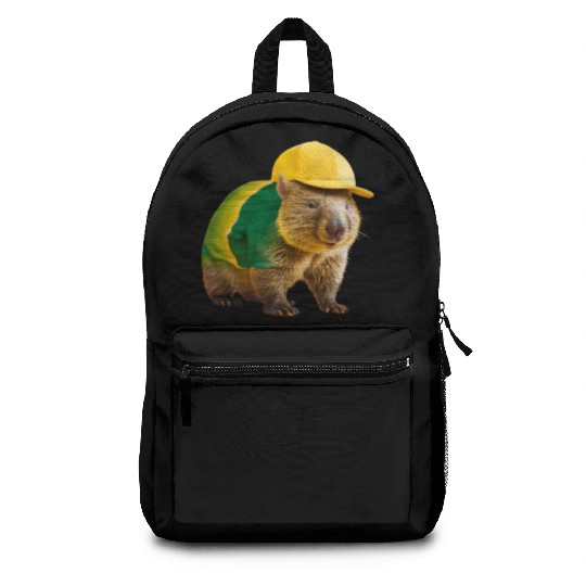 Green and Gold Wombat 2 Backpacks