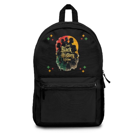 iam black history liftime Backpacks