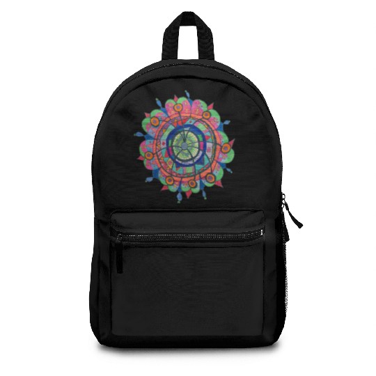 Jmur mandala Backpacks