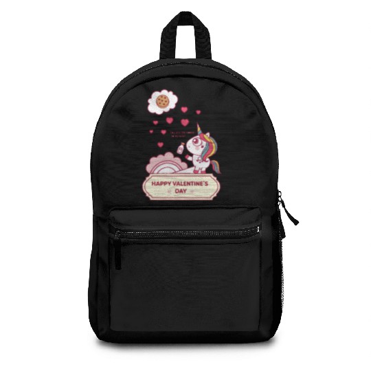 Sweet Unicorn - "You Are The Cookie To My Milk" Backpacks