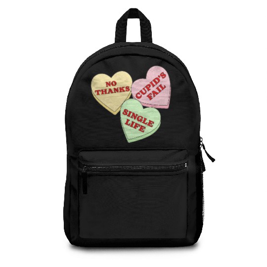 Valentines Candy Hearts Backpacks