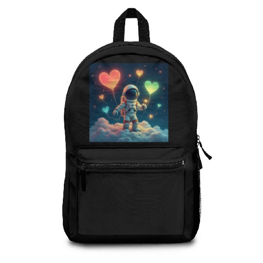 Astronauts are full of love Backpacks