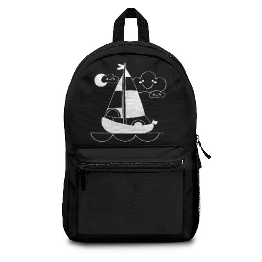 Cartoon Sailing Backpacks