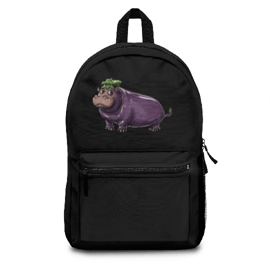 Hip Eggplant Backpacks