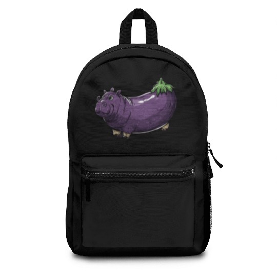 Hip Eggplant Backpacks