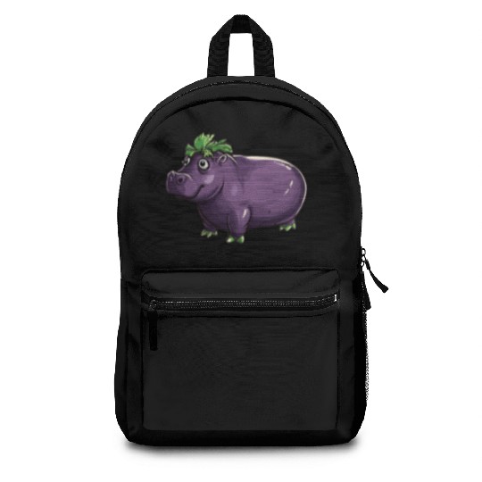 Hip Eggplant Backpacks