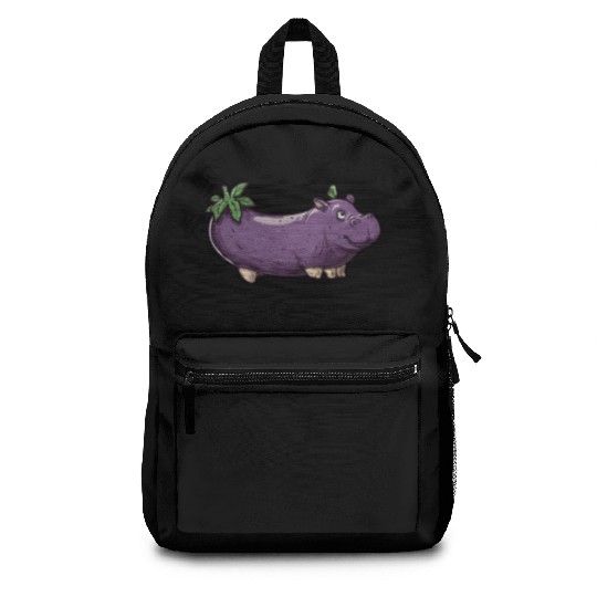 Hip Eggplant Backpacks
