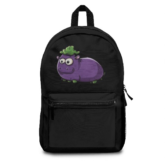 Hip Eggplant Backpacks