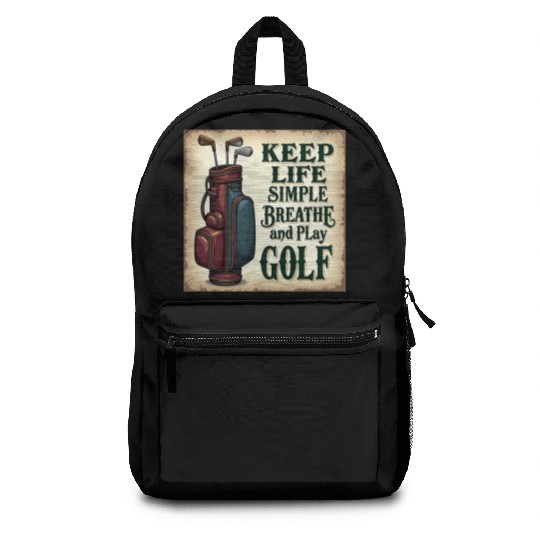 Golf Breath and Play Golf Backpacks