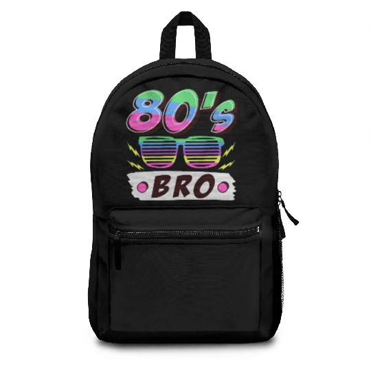Retro 80s Style design – Perfect for Nostalgia Fa Backpacks