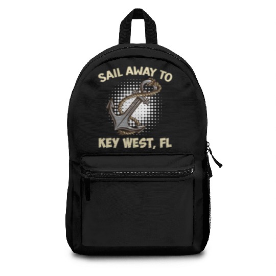 Florida Keys SAIL AWAY TO KEY-WEST Sailing Outfit Backpacks