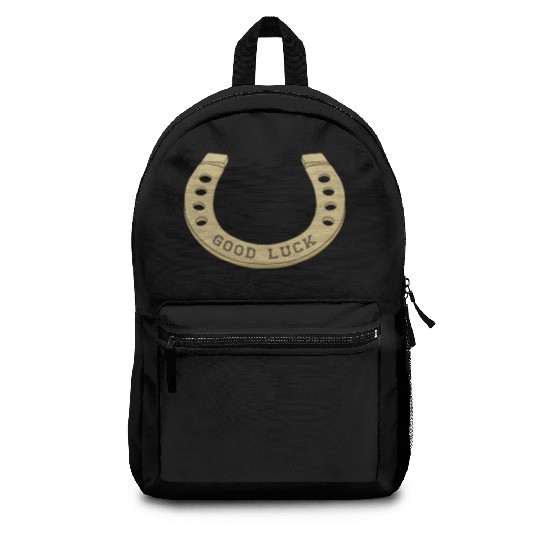 Cool Horseshoe for Lucky Days Backpacks