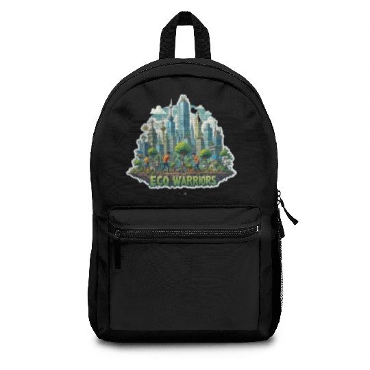 Fight for the Future: Eco Warriors for a Greener T Backpacks