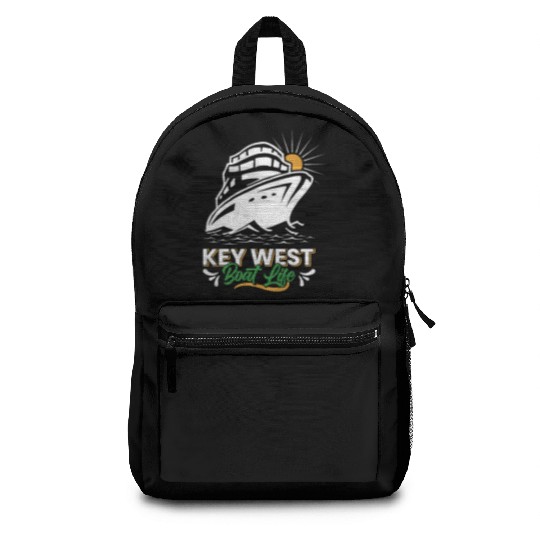KEY-WEST BOAT LIFE Sailing Florida Keys West Keys Backpacks
