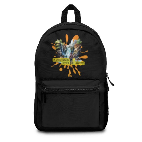 NEURODIVERGENT adhd noise Backpacks