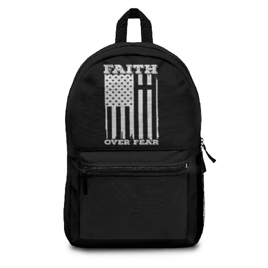 Faith Over Fear Happy Easter Backpacks