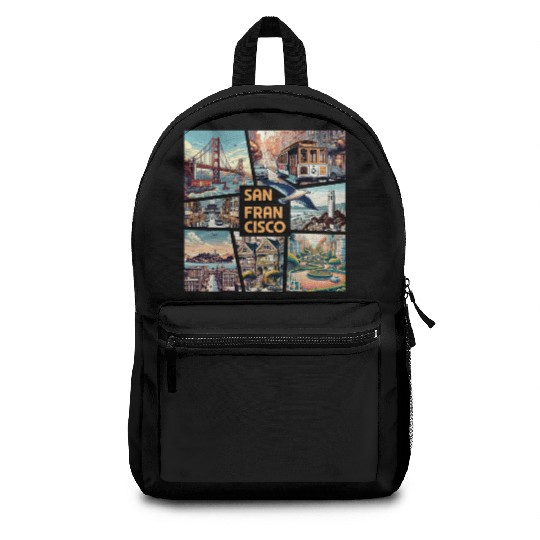 USA CITY - SAN FRANCISCO - TRAVEL - 1 Backpacks