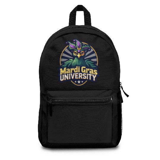 Mardi Gras University Peacock Women's Mardi Gramas Backpacks