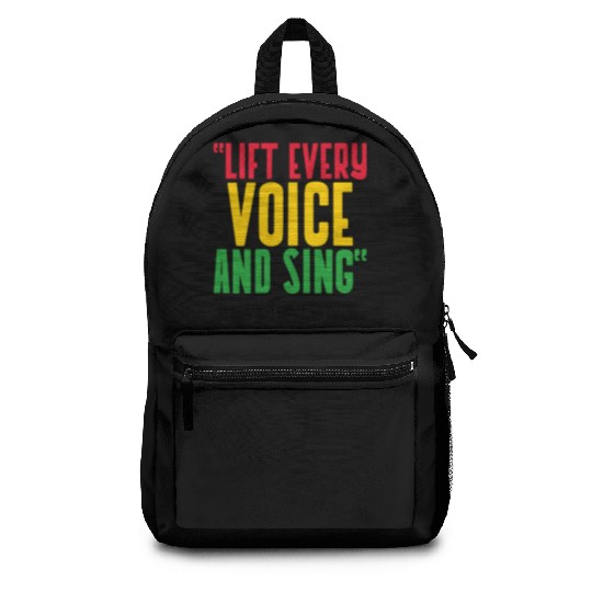 LIFT EVERY VOICE and SING Backpacks