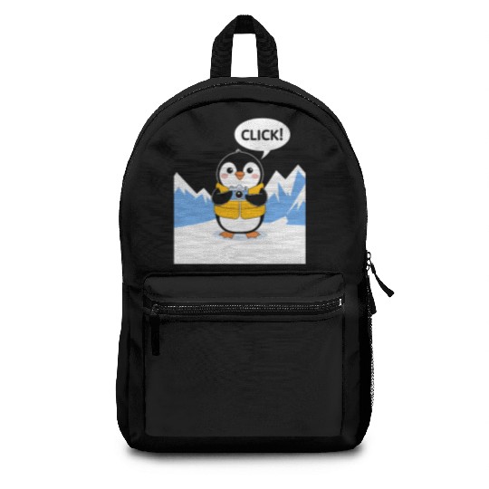 Penguin Photographer Click Adventure Backpacks