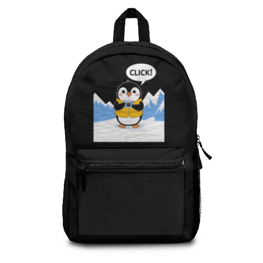 Penguin Photographer Click Adventure Backpacks