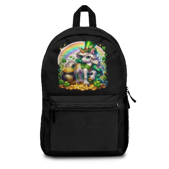 Lucky Charm Unicorn – St. Patrick’s Day Magic Backpacks