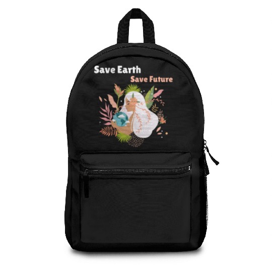 Save Earth Save Future Backpacks