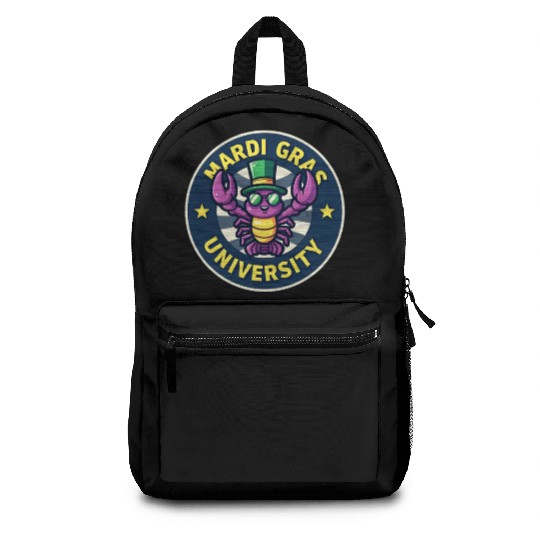 Mardi Gras University Crawfish Men's Mardi Gras Backpacks