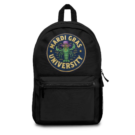 Mardi Gras University Crawfish Men's Mardi Gras Backpacks