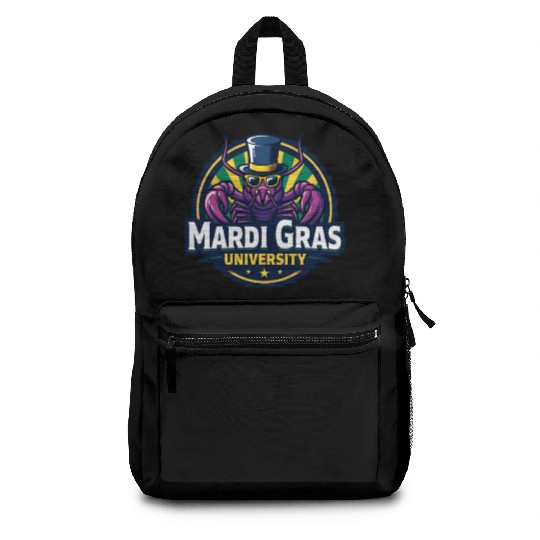 Mardi Gras University Crawfish Men's Mardi Gras Backpacks