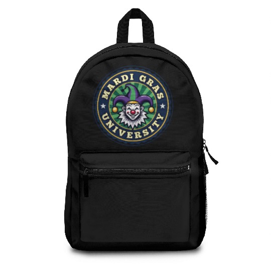 Mardi Gras University Clown Men's Mardi Gras Backpacks