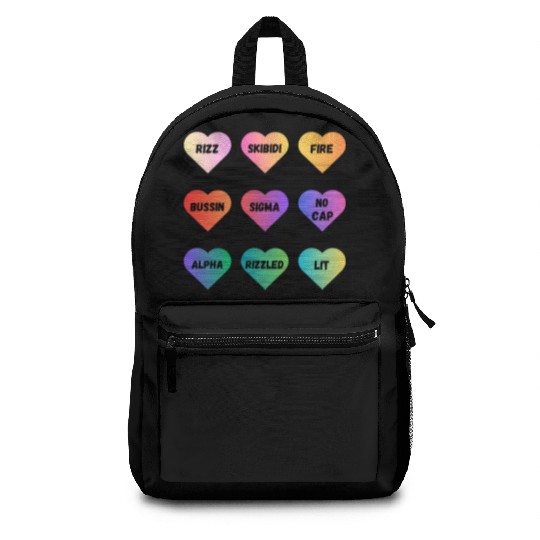Skibidi Valentine's Day - Funny Valentine's Day Backpacks