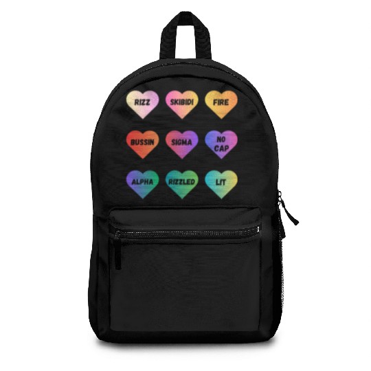 Skibidi Valentine's Day - Funny Valentine's Day Backpacks