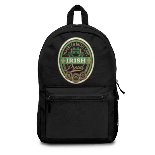 Kiss Me Im Irish 2025 Backpacks
