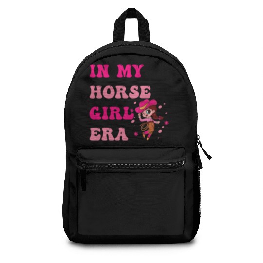 In My Horse Girl Era – Cute Equestrian Aesthetic Backpacks