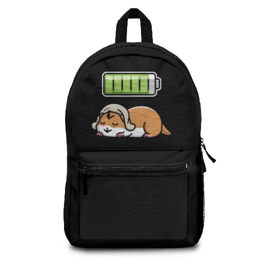Hamster Sleeping Recharging Night Bedtime Backpacks