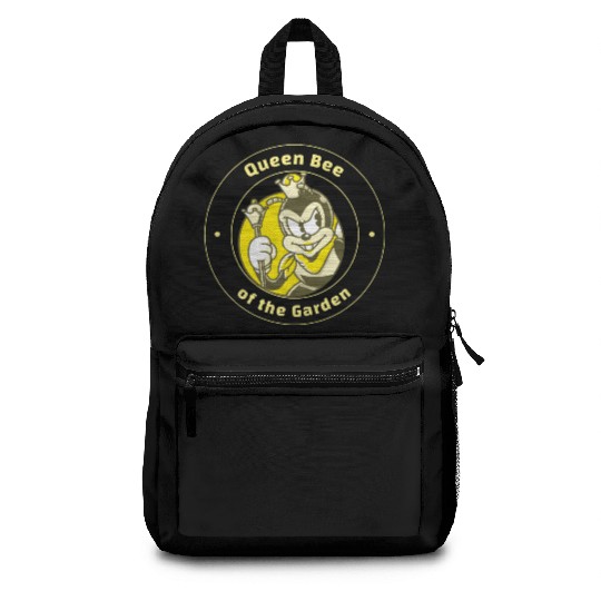 Queen Bee of the Garden Backpacks