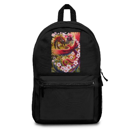 Chinese Dragon and Phoenix Backpacks