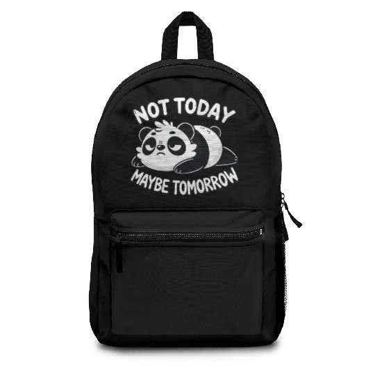 Grumpy Panda – Not Today, Maybe Tomorrow Backpacks