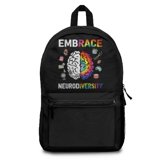 Embrace Neurodiversity Autism Awareness Backpacks