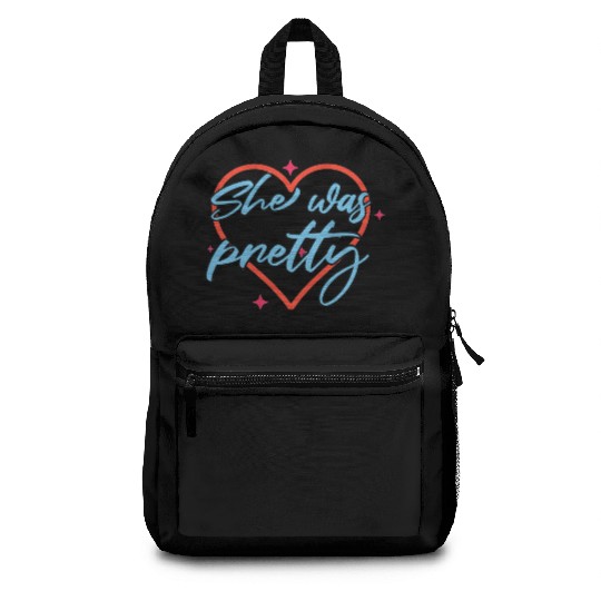she was pretty movies heart stars love Backpacks
