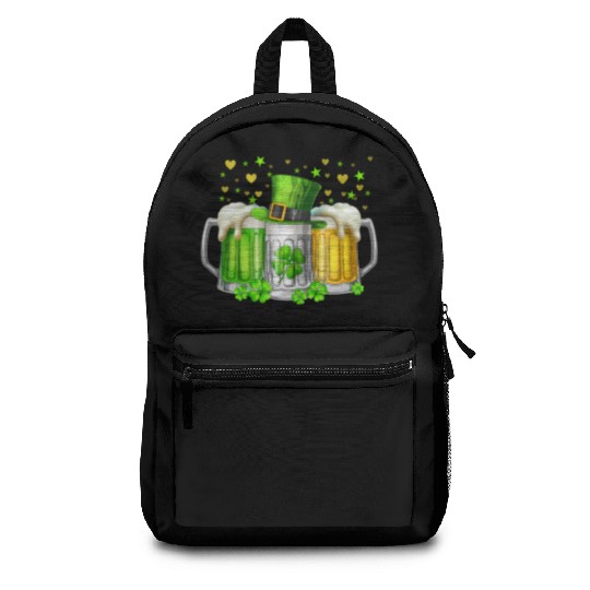 Irish Beer Ireland St Patricks Day Drinking Party Backpacks