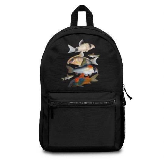 Corydoras Catfish Aquarium Fish Tank Lovers Art Backpacks