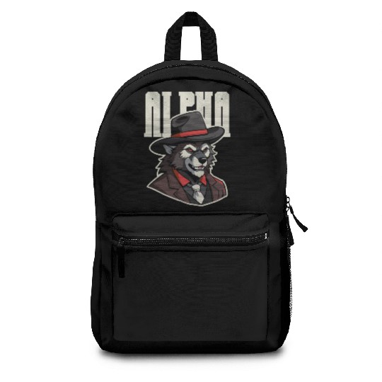 Alpha Wolf – No Beta Behavior Backpacks